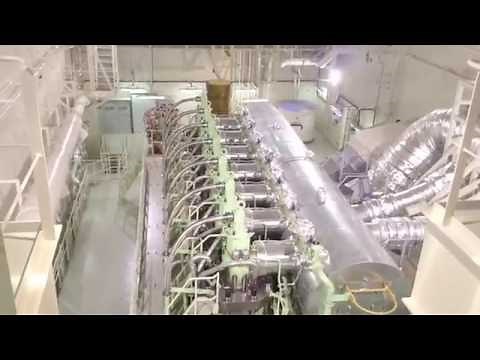 Maersk EEE class engine room overview