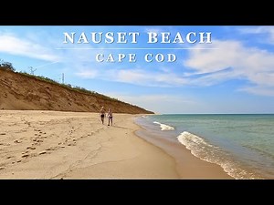 [4K] Perfect CAPE COD Nauset Light Beach - Scenic Beach Walking Tour with Binaural 🎧