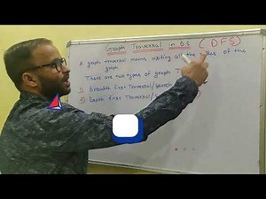 DFS graph traversal in data structure | depth first search Hindi