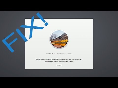 Fix macOS Update Error