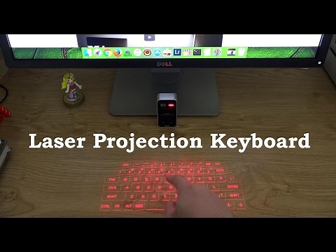 Bluetooth Laser Projection Virtual Keyboard Review