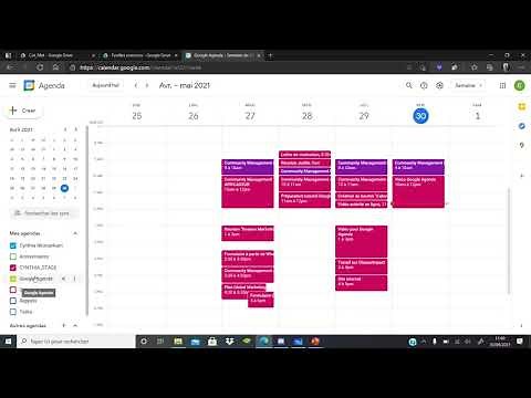 Formation Google Agenda
