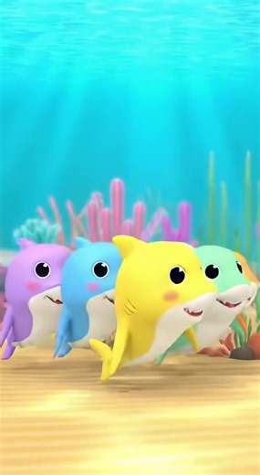 Can these fish really dance? 🐟 #kidscartoons #fish #baby #KidsAnimation