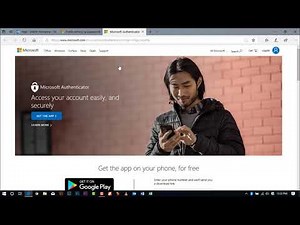 Using Microsoft Authenticator App to Protect Your Online Credential