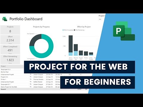 Microsoft Project for the Web for beginners