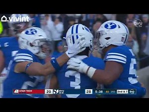 BYU vs Utah Tech Highlights