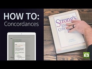 How To: Concordances