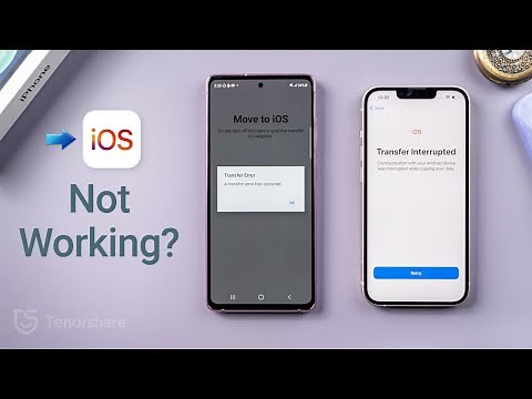 Move to iOS Not Working? Here Is the Fix!