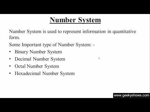 Number System (Hindi)