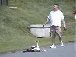 RC Airplane Explosion