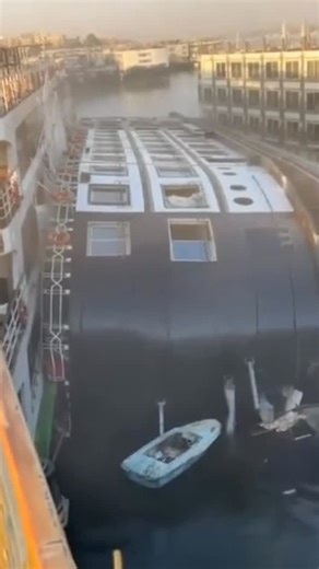 Maritime Fails on Instagram: "The ship is tired 😬 Follow for more: @maritime_fails #fail #sink #capsize #ship #maritimefail"