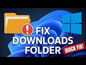 How to Fix Downloads Folder Not Responding in Windows 11/10 (Quick Solution)