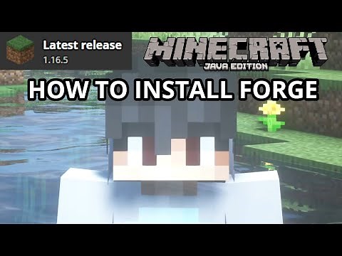 Minecraft Java 1.16.5 How To Install Forge on Minecraft Java with Mods (Tutorial)