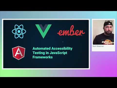 Automated Accessibility Testing in JavaScript Frameworks - axe-con 2021