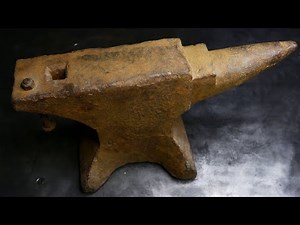 Anvil Restoration. Forging Twisted Center Punch. DIY