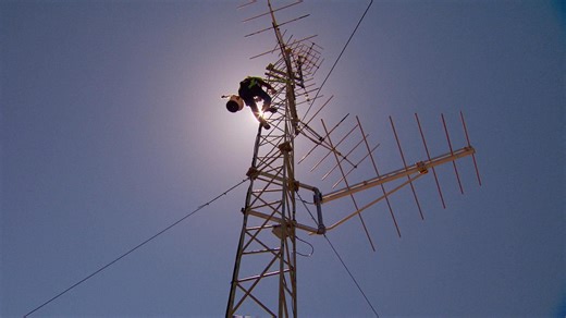 Public media means being there for everyone — no matter where they are in our region. At OPB that means a team of tower engineers who brave snow, wind, ice and scorching sun, and who climb to terrifying heights to maintain the hardware that broadcasts across 100,000 square miles of Oregon and Southwest Washington. This team is critical to ensuring we can bring you stories that inform, inspire and help you feel connected to your neighbors and communities across the region. Follow the link in the 