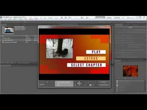 Create DVD Menu with Adobe Encore