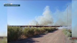 Oxbow Bridge collapses after it caught on fire