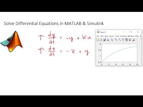 Solve Differential Equations in MATLAB and Simulink