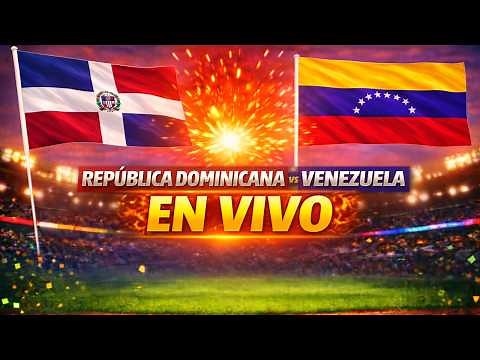 REPÚBLICA DOMINICANA vs VENEZUELA EN VIVO ⚾ Clásico Mundial de Béisbol 2026 | Juego Completo