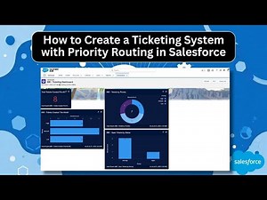 Build a Ticketing System & Service Dashboard in Salesforce | Full Tutorial