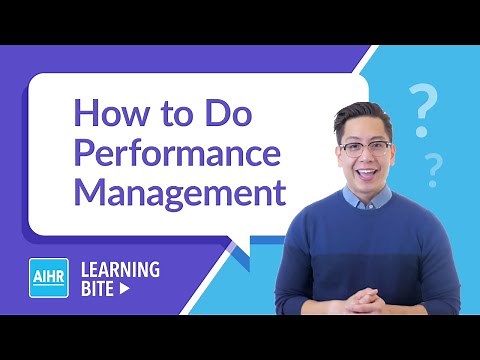 How To Do Performance Management | AIHR Learning Bite