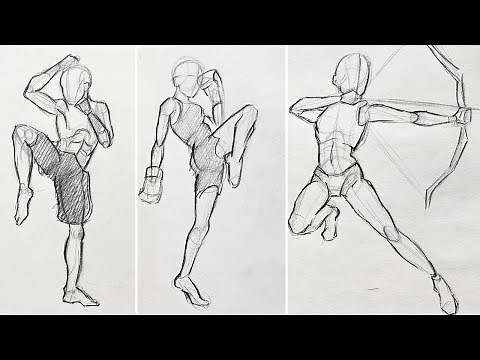 How To Draw Human Anatomy for Beginners | Step-by-Step Tutorial