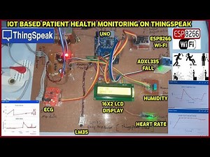 IoT Based Patient Health Monitoring on ThingSpeak using ESP8266 & Arduino