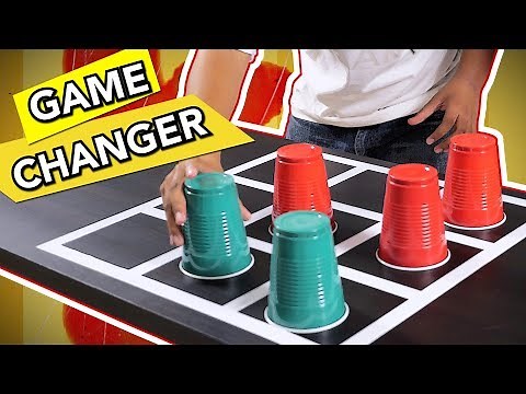 Flip Cup Tic Tac Toe | 6 Ways To Play Flip Tac Toe (Party Game)