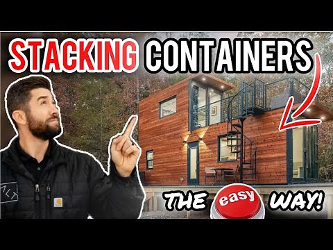2-Story Shipping Container Home - Step by Step Guide | EP. 19