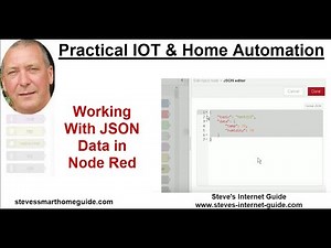 Working With JSON Data in Node Red
