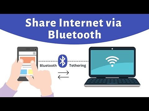 How to Share Internet via Bluetooth [PC & Android Phone]