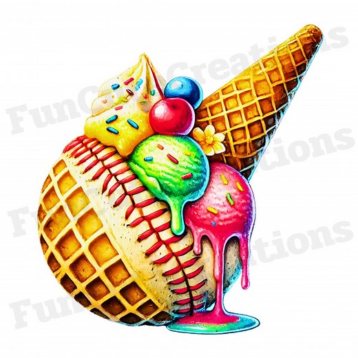 Baseball Ice Cream Drip PNG, Baseball Clipart, Game Day Baseball Clipart, Baseball Dripping Cone PNG, Sports PNG, Baseball Player Gift - Etsy