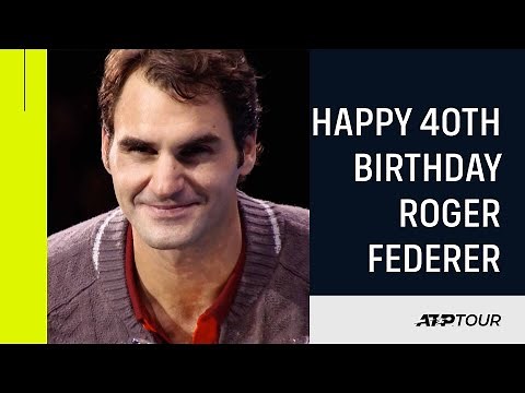 Roger Federer's 40 Best Moments!