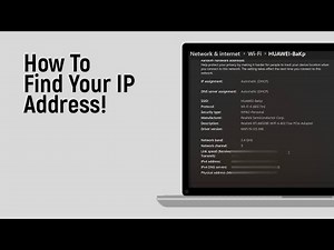 How to Find Your IP Address [easy]
