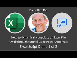 Automate Excel Data Entry with Power Automate Cloud Flows & Dynamic Arrays Tutorial