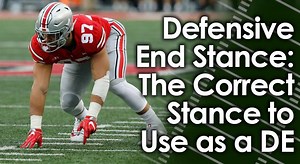Defensive End Stance: The Correct Stance to Use as a DE