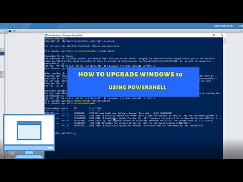 How To Update Windows 10 Using PowerShell Commands