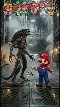 Could any Mario character defeat the Alien?