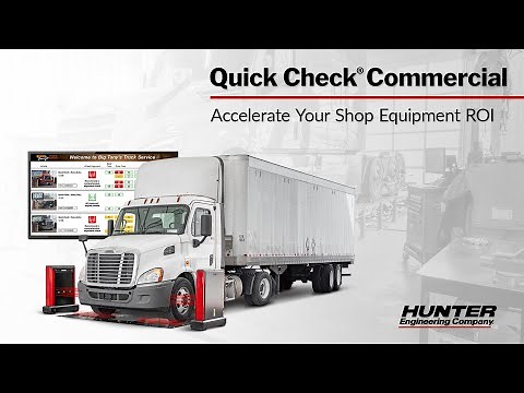 Maximize HD Tire and Alignment Opportunities with the Quick Check® Commercial Inspection System