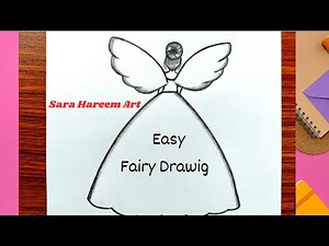 Simple Fairy Drawing for Beginners | Easy Step-by-Step Guide