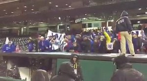 "Go, Cubs, Go!" The Chicago Cubs fans brought their victory song to Game Two. | MLB Network
