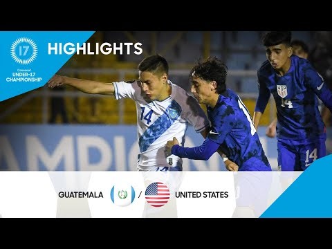 Concacaf Under-17 Championship 2023 Highlights | Guatemala vs United States