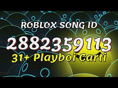 31+ Playboi Carti Roblox Song IDs/Codes
