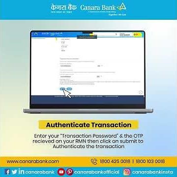 Canara Bank | Fund Transfer Within Bank Tutorial