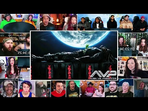 Predalien Scene | AVP: Alien vs. Predator (2004) reaction mashup