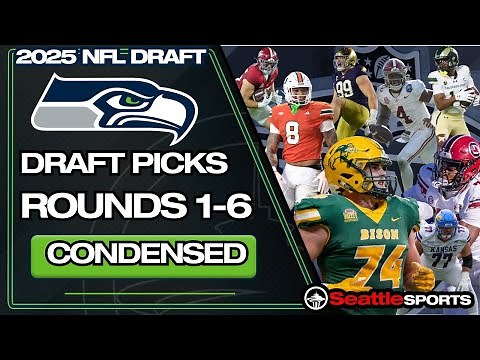 QUICK HITS: #Seahawks 2025 Draft Pick Reaction - Rounds 1-6 | #SeattleSports