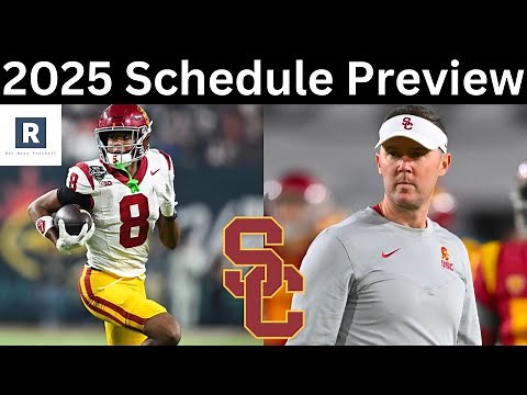 USC Football 2025 Schedule EARLY LOOK | High Expectations?