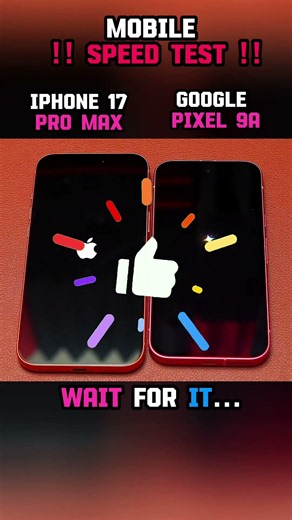 ☠️⚡ iPHONE 17 PRO MAX VS GOOGLE PIXEL 9A SPEED TEST!!🚀