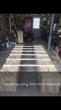 Homemade Mini pontoon build, plywood pontoons